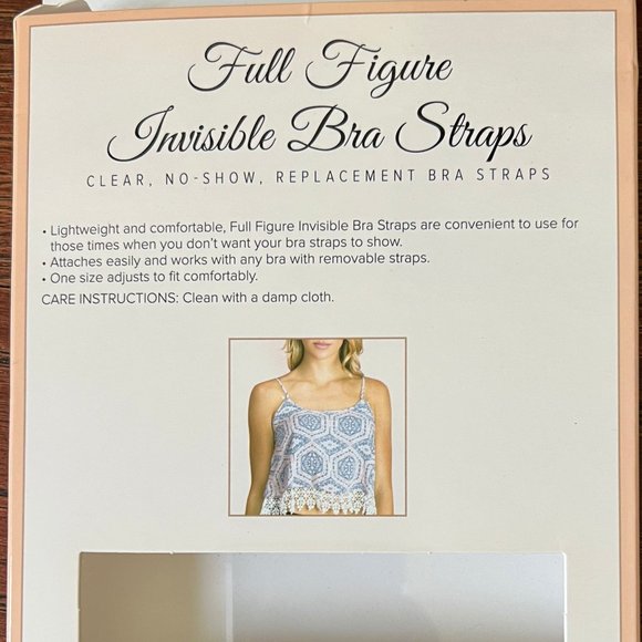 NWT Replacement Bra Strap, Invisible Bra strap & clear see-through bra strap - Picture 8 of 13